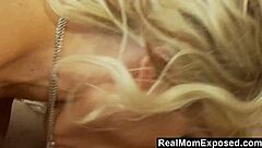 Cindy Behr flaunts her big boobs and pussy in seductive lingerie