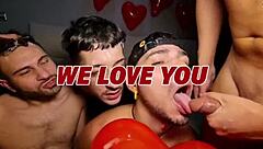 Wild orgy unfolds with Pablo Bravo and Marcos Rush.