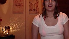 Rena's Big Tits And Ass Get Handjob And Raw Fuck In Private Room!