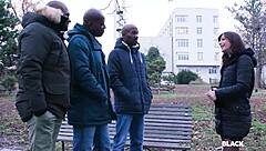 Silvia Soprano Chugs Cocks In Gangbang!