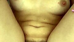 Leah's POV cowgirl ride and blowjob lead to a double cumshot