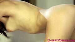 Mexican teen 18+ takes facial cumshot