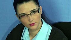 Did you see spicy beauty gulp semen?