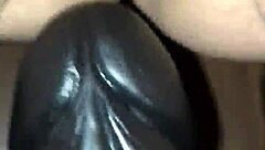 She takes the big dildo deep