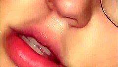 princess olivia gets soaked with facial cum, then explodes hard on her back