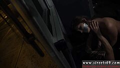 Smokey-eyed honey jojo kisses in pinoy classic bondage domination scene