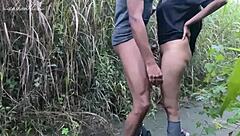 Stranger from jogging path fucks me hard in POV with cumshot 😈