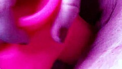 Using my pink dildo in heels