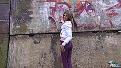 gina gerson gets wild in public pussy banging