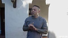 Horny Sara Jay Moans Loudly Riding Eddie Jayes Big Long Cock in Interracial Cowgirl