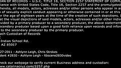 Ashlynn Leigh Blows And Rims Monster Cock