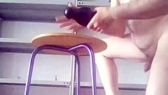 Fucking My Asshole With A Big Dildo