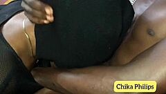 Hot sex with sexy nigerian guy's monster cock!