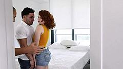 Hey, wanna see my stepsister's big ass get pounded?