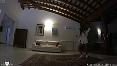 i'm feeling crazy and funny while nude as melena maria rya