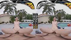 anya olsen and danny steele have a great day off together