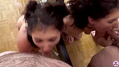 Did that huge facial leave you in shock, brunette hottie?