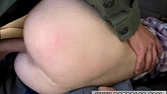 hot brunette cop gets banged hard in prison by group of men, cumshot facial