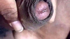 Watch This Intense Masturbation Session End In Creampie?