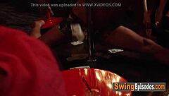 Get ready for a steamy group sex experience with the best swingers