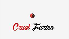 Cruel blonde mistress whips and dominates with brutal pain.