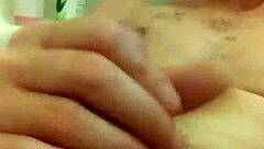 Bisexual Man Jerking Off in Bathtub Pool