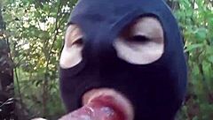 what if you saw a slave masturbating in the forest?