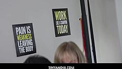 Teen beauty Coco Lovelock feels intense raw pleasure.