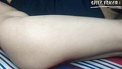 This amateur guy fucks his bored sister bent over in hardcore homemade scene.