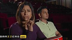 Jordi el nino polla gets his dick sucked by hot employee tina fire at the movie theatre. Brazzers intense scene