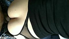 Sharing bath with lesbian sister leads to intense doggystyle creampie!