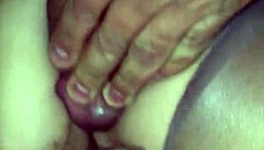 Watch wife get ass cumshot with dildo in pantyhose