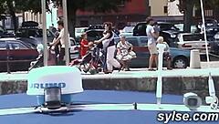 Milf nurses and teen seduce young doctor in hospital