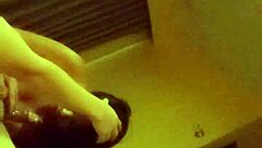 Big ass latina girl tempts with her curves in amateur scene.