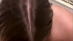 18yo blonde gives blowjob for tryouts