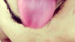 Uncut Soloboy Jerks Hairy Cock in Shower for Big Load