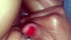 Wife relaxes in the car alone