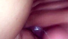 Wife relaxes in the car alone