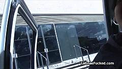 Busty Colombiana Beauty In Pick Up Casting Blowjob