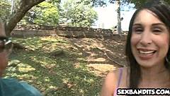 Four Latina MILFs Banged in Group Ass Action