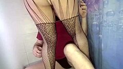 mature couple explores femdom with licking and peeing