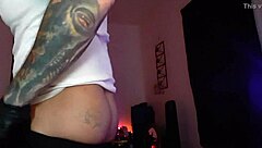 pumping my big cock for verification video