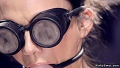 Sub, take that backbend bondage now