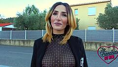 Soraya, a blonde amateur, enjoys a steamy sexhiro session
