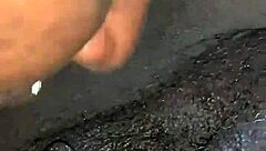 Blonde BBW milf eats ebony pussy