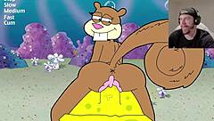 Spongebob encounters unexpected internet adventures in cartoon world