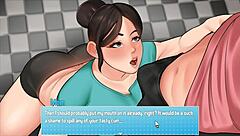 Let's Play House Chores: MILF Handjob And Blowjob In Missionary