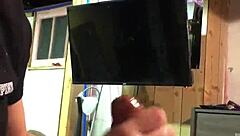 Amateur Wife Gives Detailed Handjob And Blowjob To Husband At Home