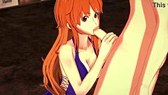 Nami Tits Fucked And Blowjob In One Piece