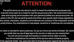 Horny Wife Joins Husband In Shower For Doggystyle And Blowjob